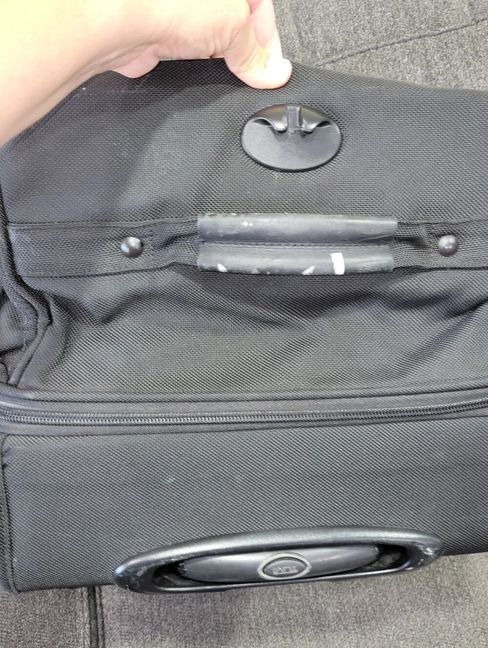 Tumi Alpha II Large 2 Wheeled Rolling Split Duffel Bag Travel Luggage